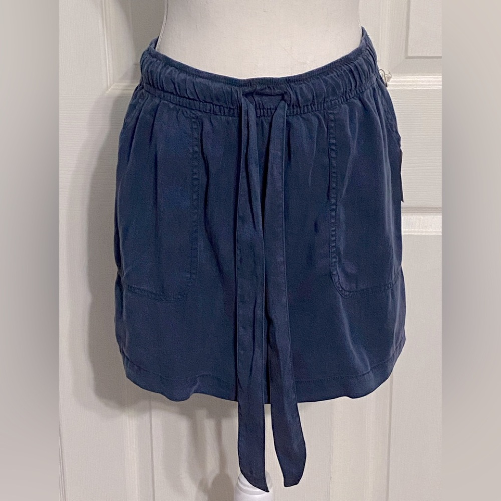 Cynthia Rowley Vintage Look Navy Skirt Size Medium